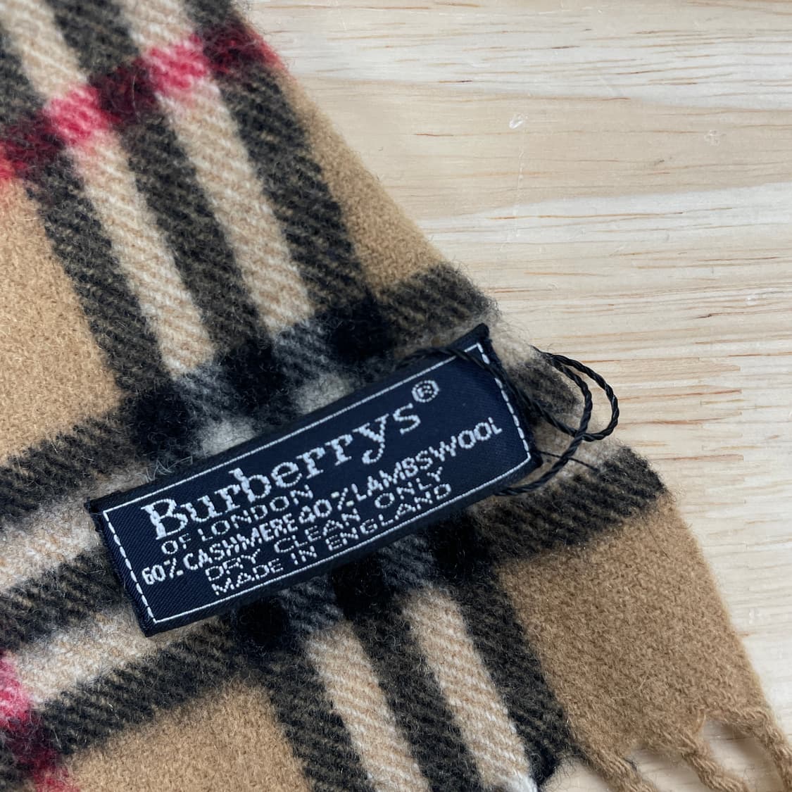 버버리 정품 캐시미어 머플러 베이지 상품이미지3