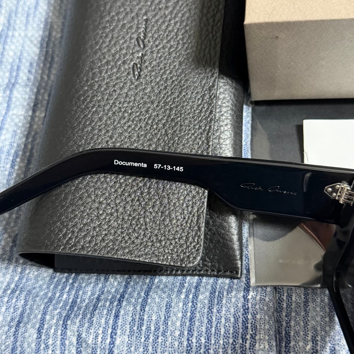 (OS) 릭오웬스 DOCUMENTA 선글라스 블랙 상품이미지7