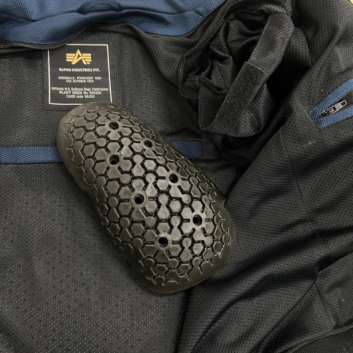 알파인더스트리 네이비 멀티 포켓 라이딩 바이커 자켓 M 상품이미지10