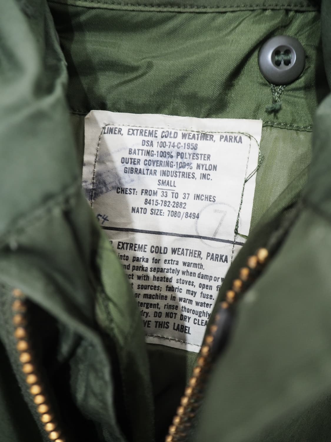 1970's vintage original M-51 parka  상품이미지10