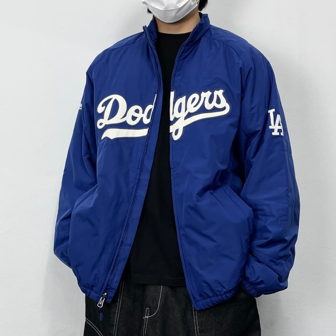 L(XL) 마제스틱 LA다져스 바시티 자켓 상품이미지2