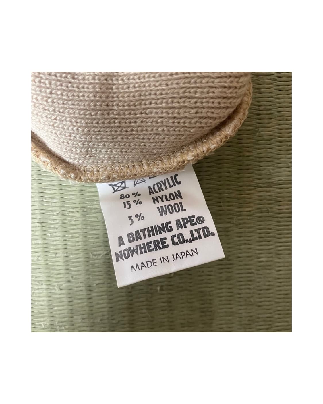 베이프 원 포인트 비니 상품이미지3