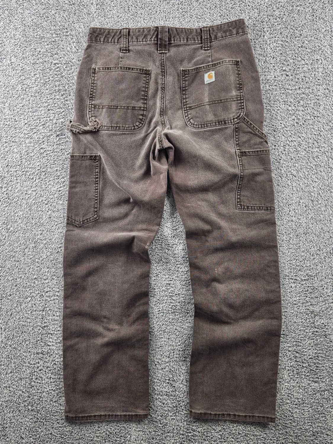 칼하트 리페어 코튼캔버스 더블니 워크 팬츠(27X30추정) / 11062 상품이미지4