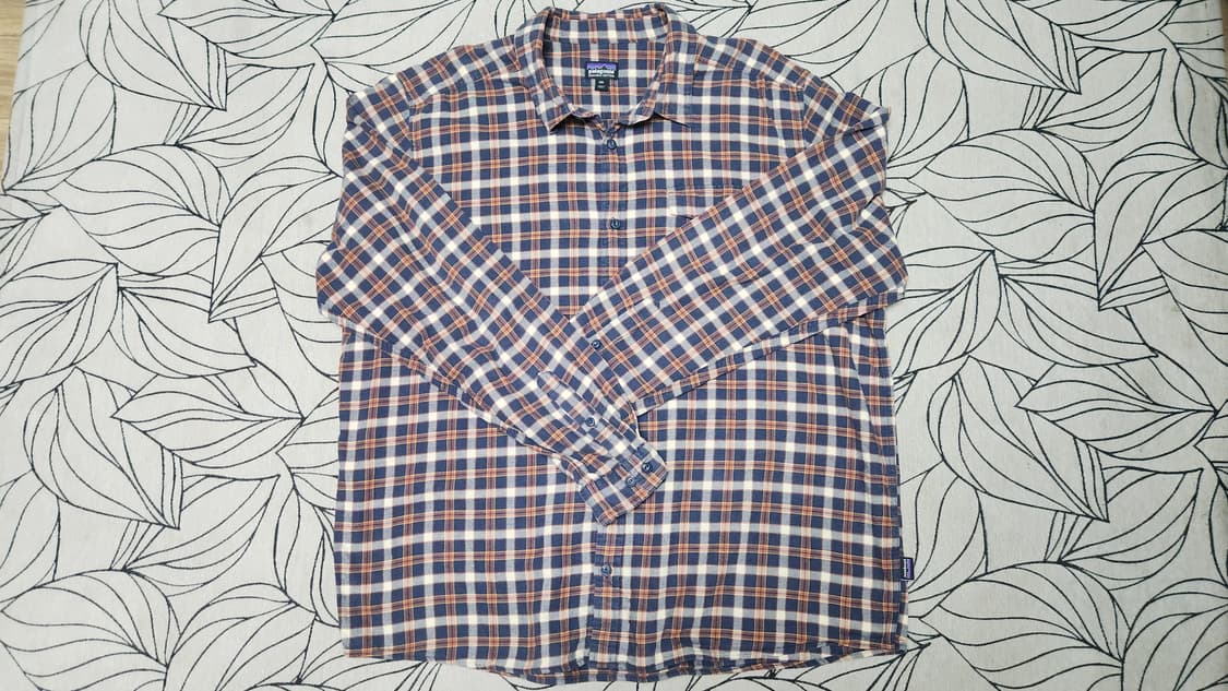 파타고니아 타탄 오가닉코튼셔츠 110 상품이미지1