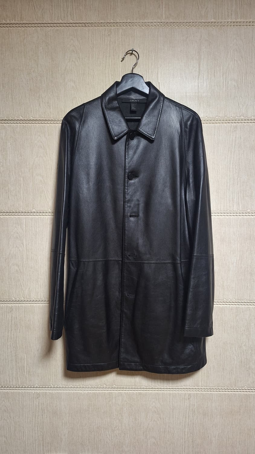 DKNY 램스킨 레더 카코트 상품이미지1
