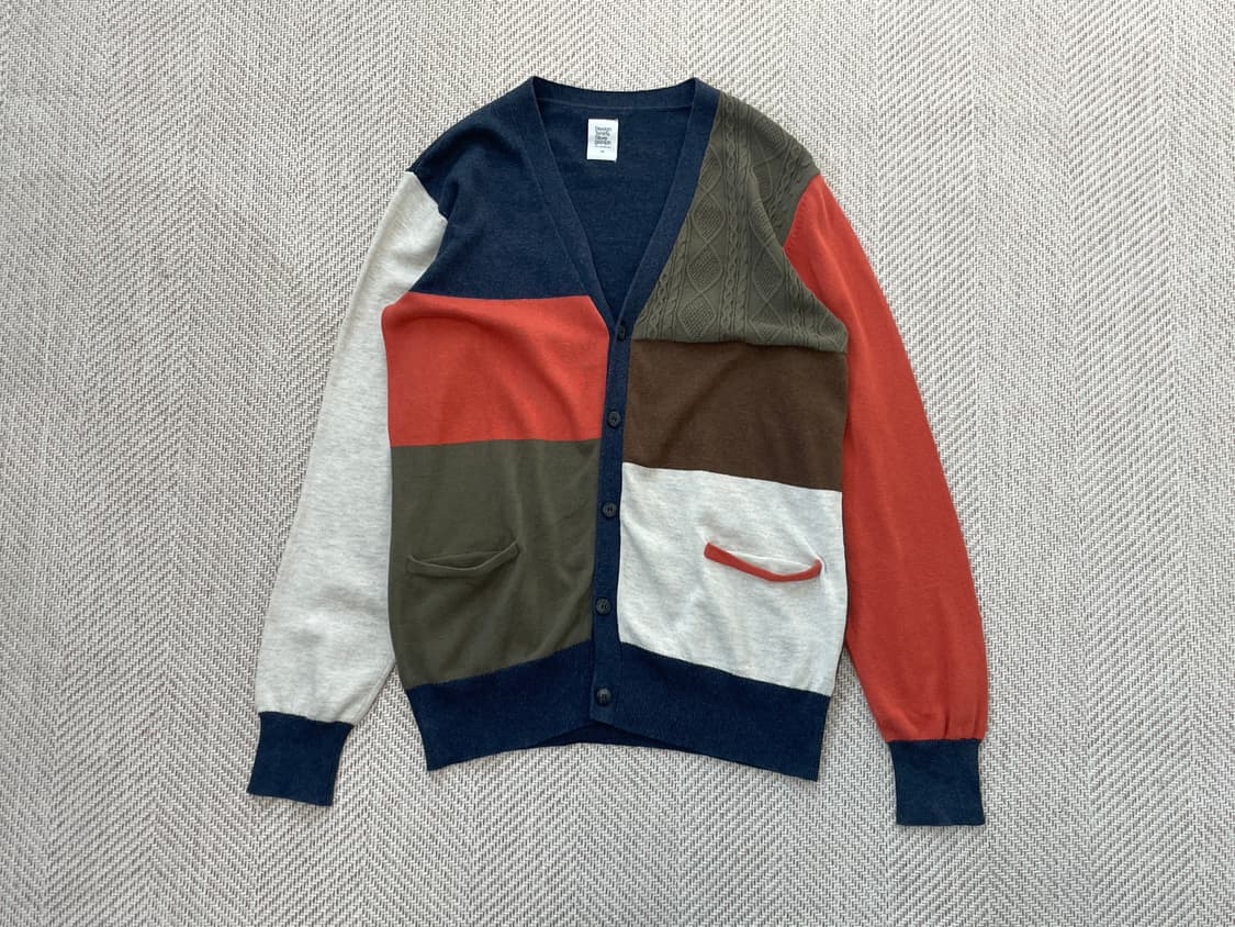 빈티지 graniph 해제추의 멀티 가디건 J04121 상품이미지1