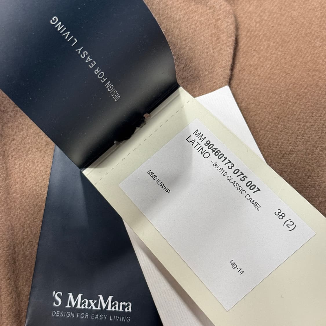 막스마라 핸드메이드 울 블레이저 [새상품] 상품이미지3