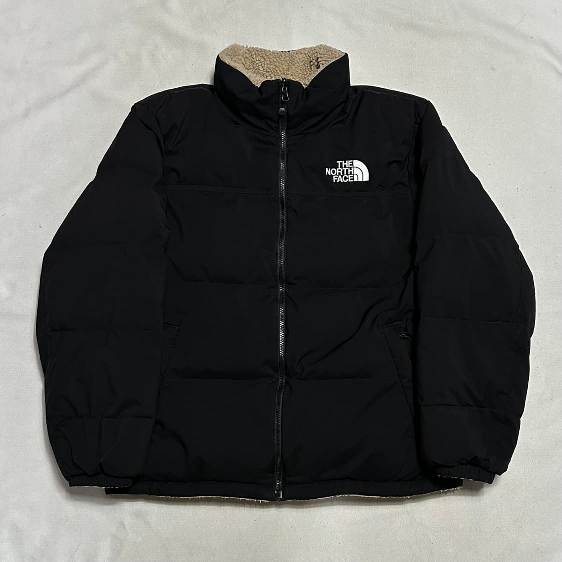 L 노스페이스 리버시블 쉐르파 다운 패딩 상품이미지2