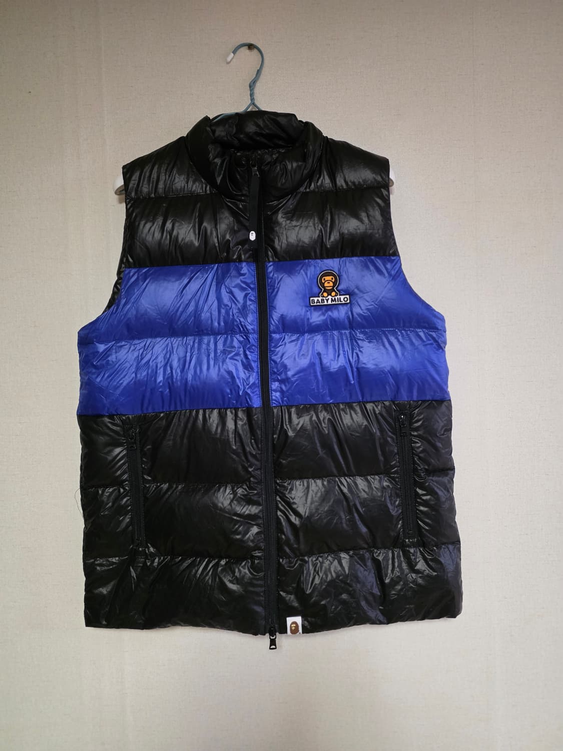 [M]베이프 베이비마일로 다운 패딩베스트 상품이미지1