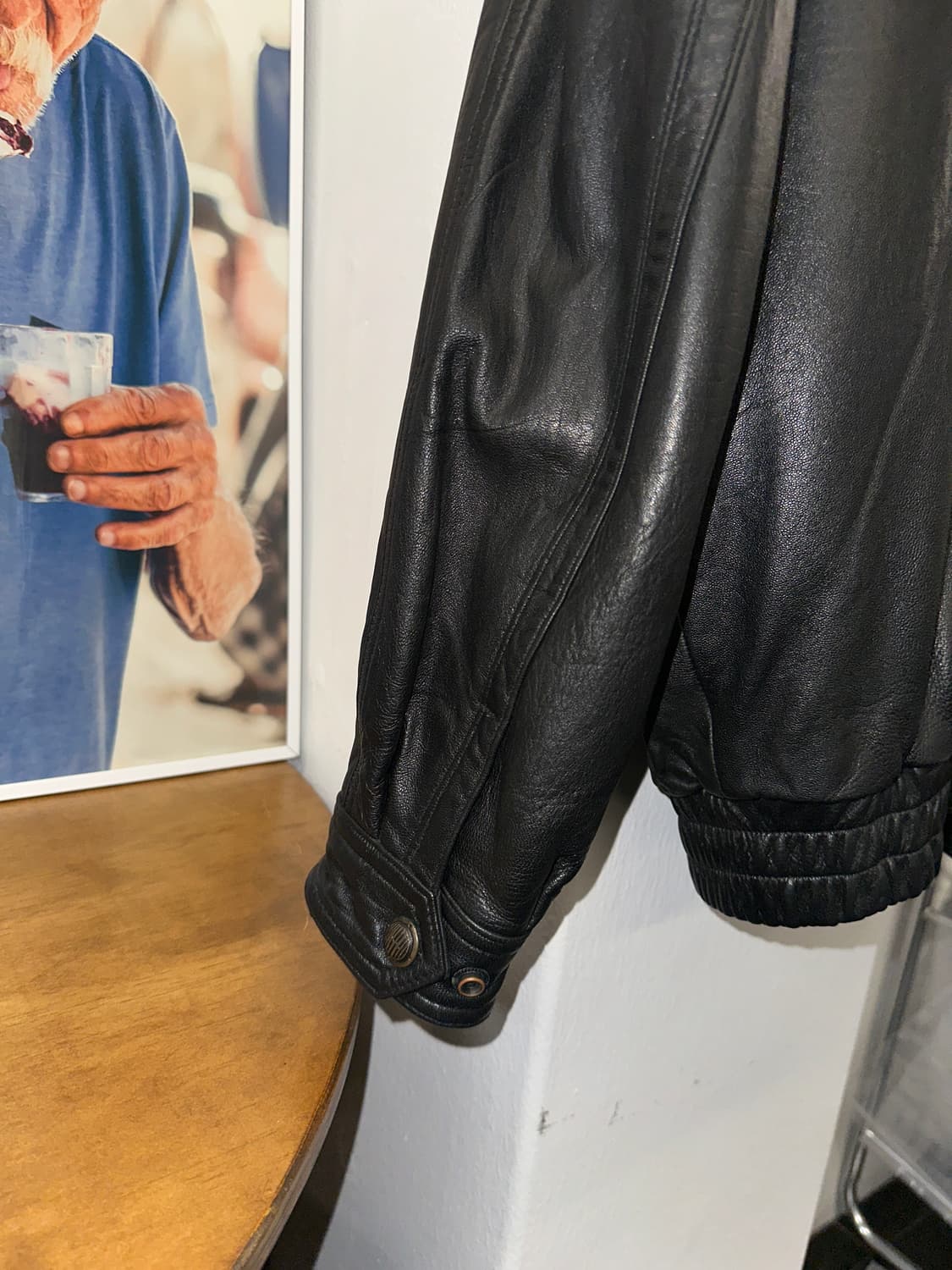 Leather vintage jk  상품이미지5