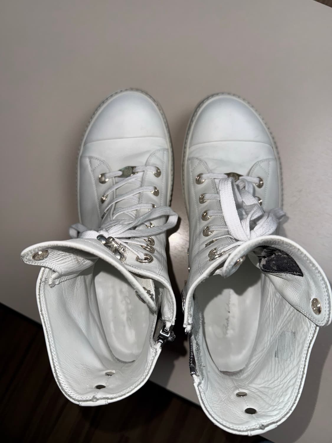 [45] 크롬하츠 릭오웬스 라몬즈 화이트 상품이미지5