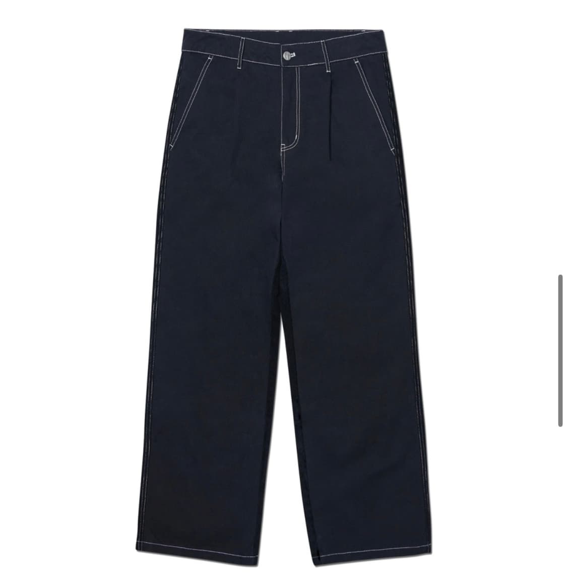 노매뉴얼 HALF & HALF CORDUROY PANTS - BLACK 상품이미지4