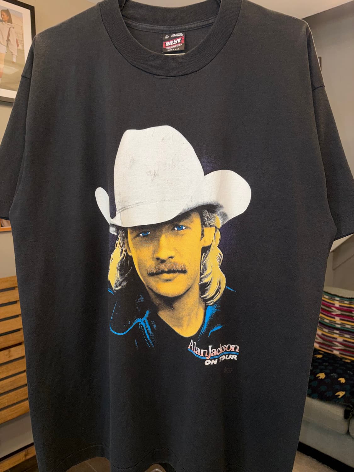 90‘s Alan Jackson country music tour T-s 상품이미지5