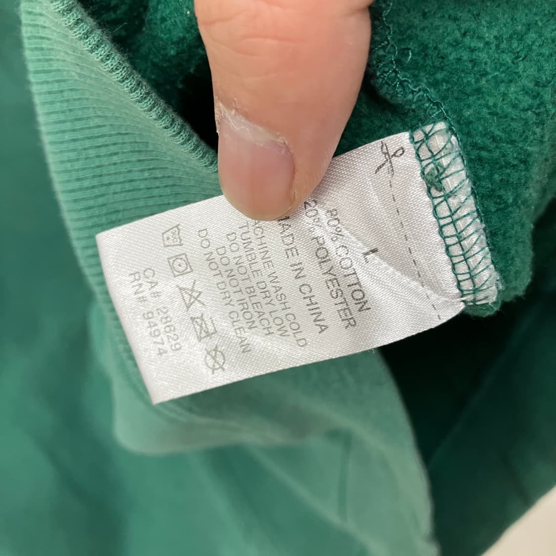 스투시 Stussy 그린 후드티 상품이미지5