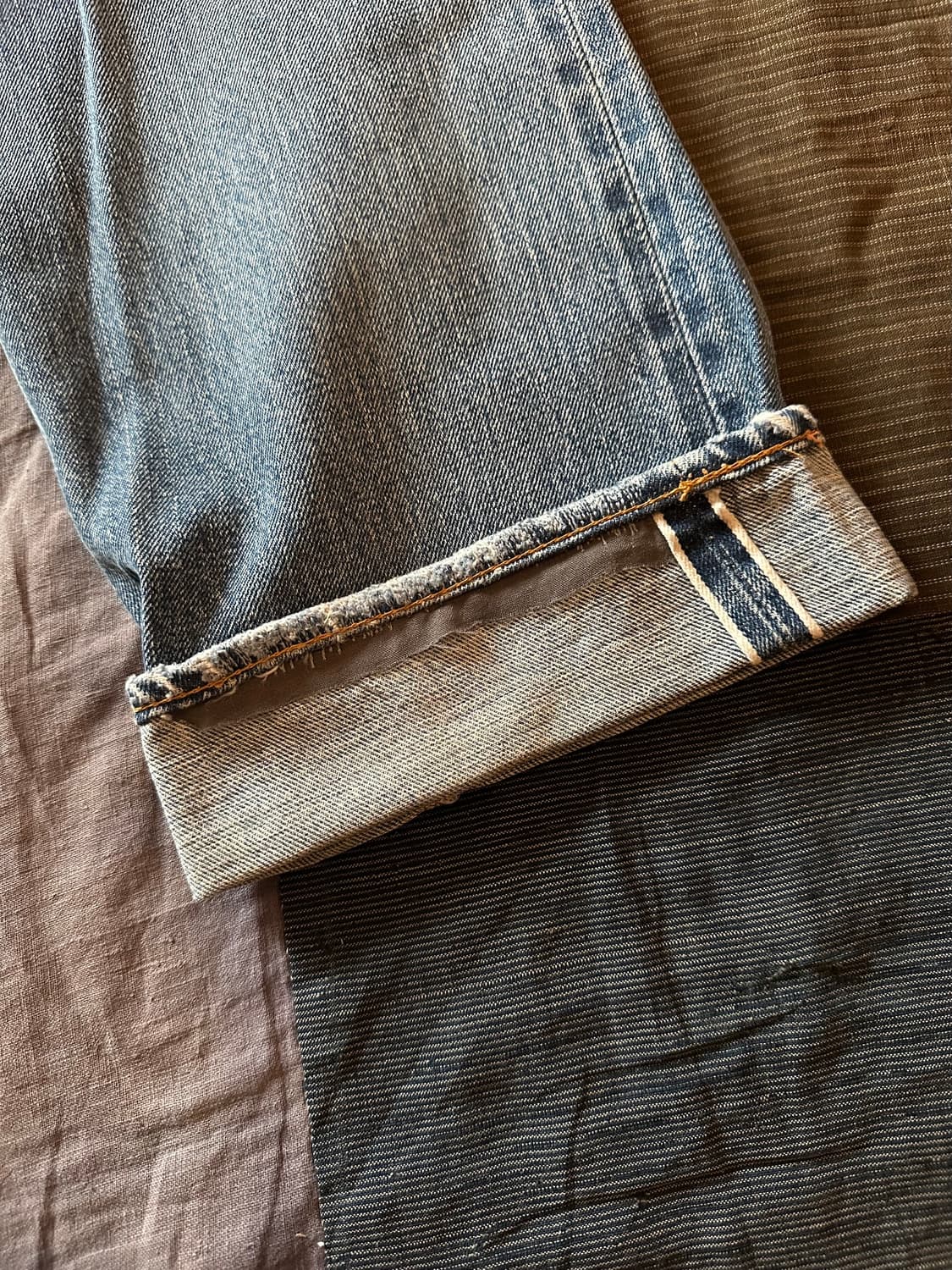 70s Levis 501 66전기 Selvedge Denim Pants 상품이미지8