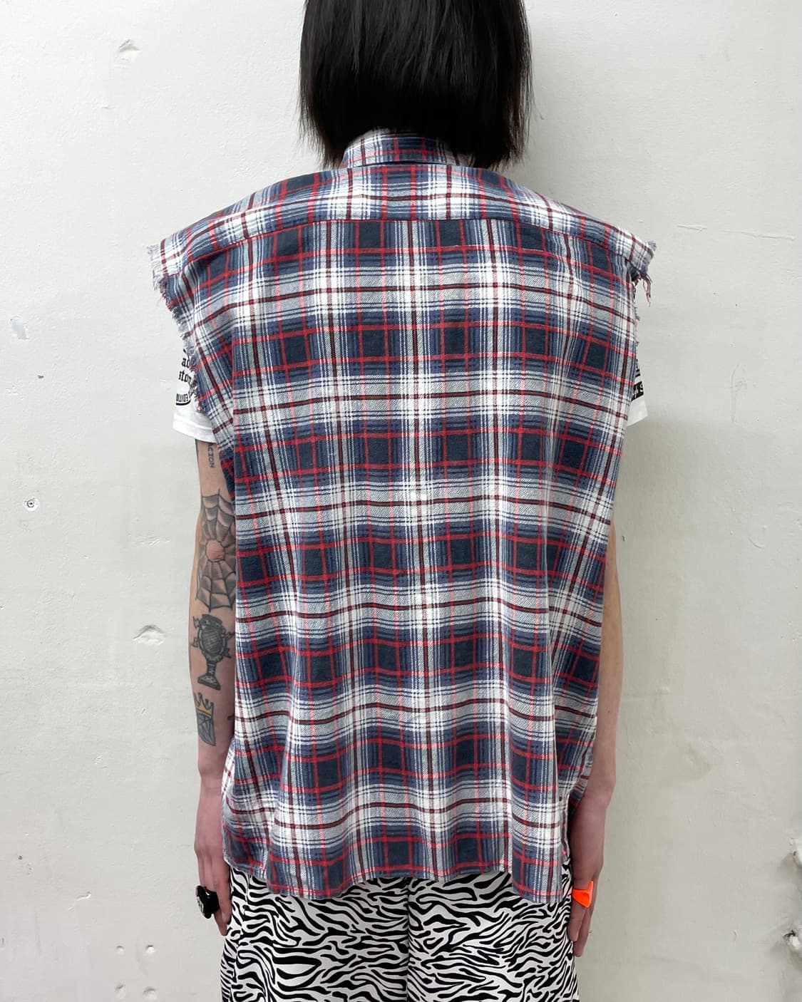 Shoulder Damage Shirt Vest 상품이미지2