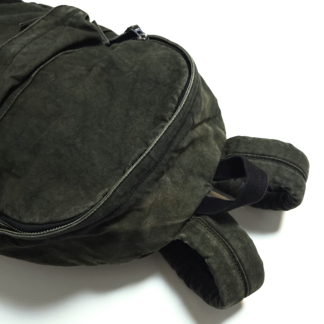 스투시 Stussy 워시드 캔버스 백팩 그린 상품이미지5