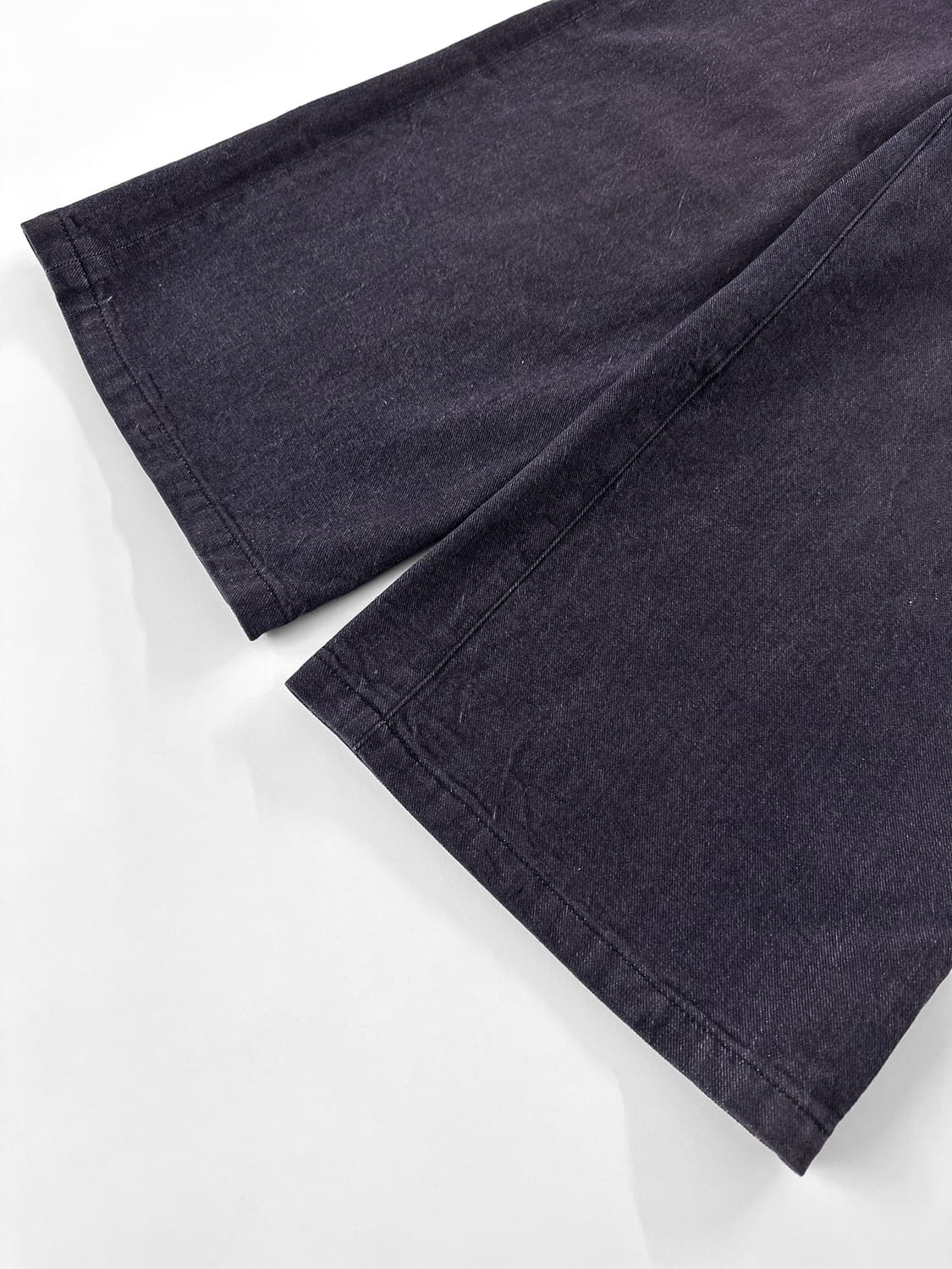 (Rare) 90s I.S 스나오 쿠와하라 버튼 데님 세일러 와이드 팬츠 상품이미지10