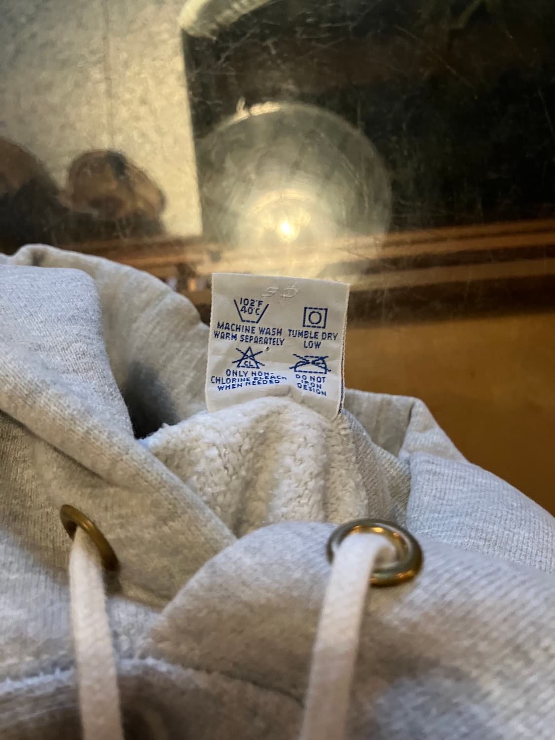 90s USA 빈티지 챔피온 리버스위브 후드 스웻 셔츠 상품이미지8