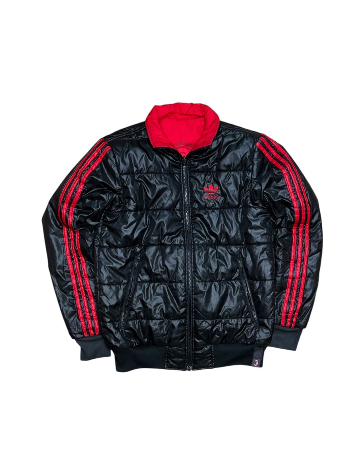 아디다스 ac밀란 리버서블 양면 경량 패딩 상품이미지5