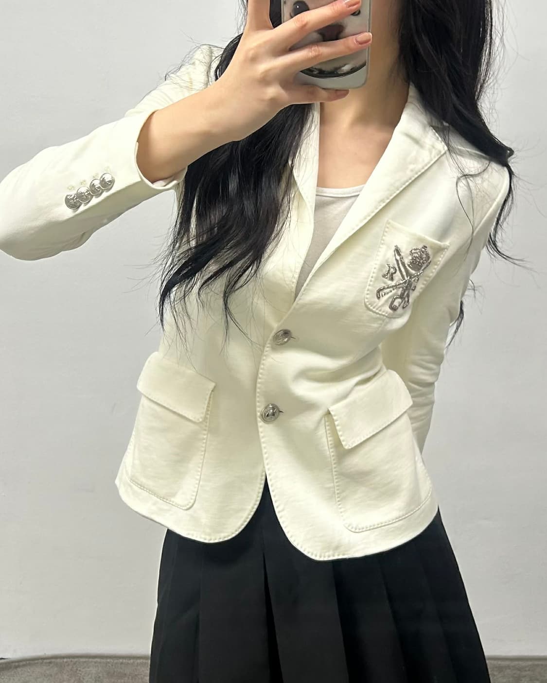 [2] 랄프로렌 크레스트 엠블럼 RL 자수 블레이져 자켓 상품이미지3