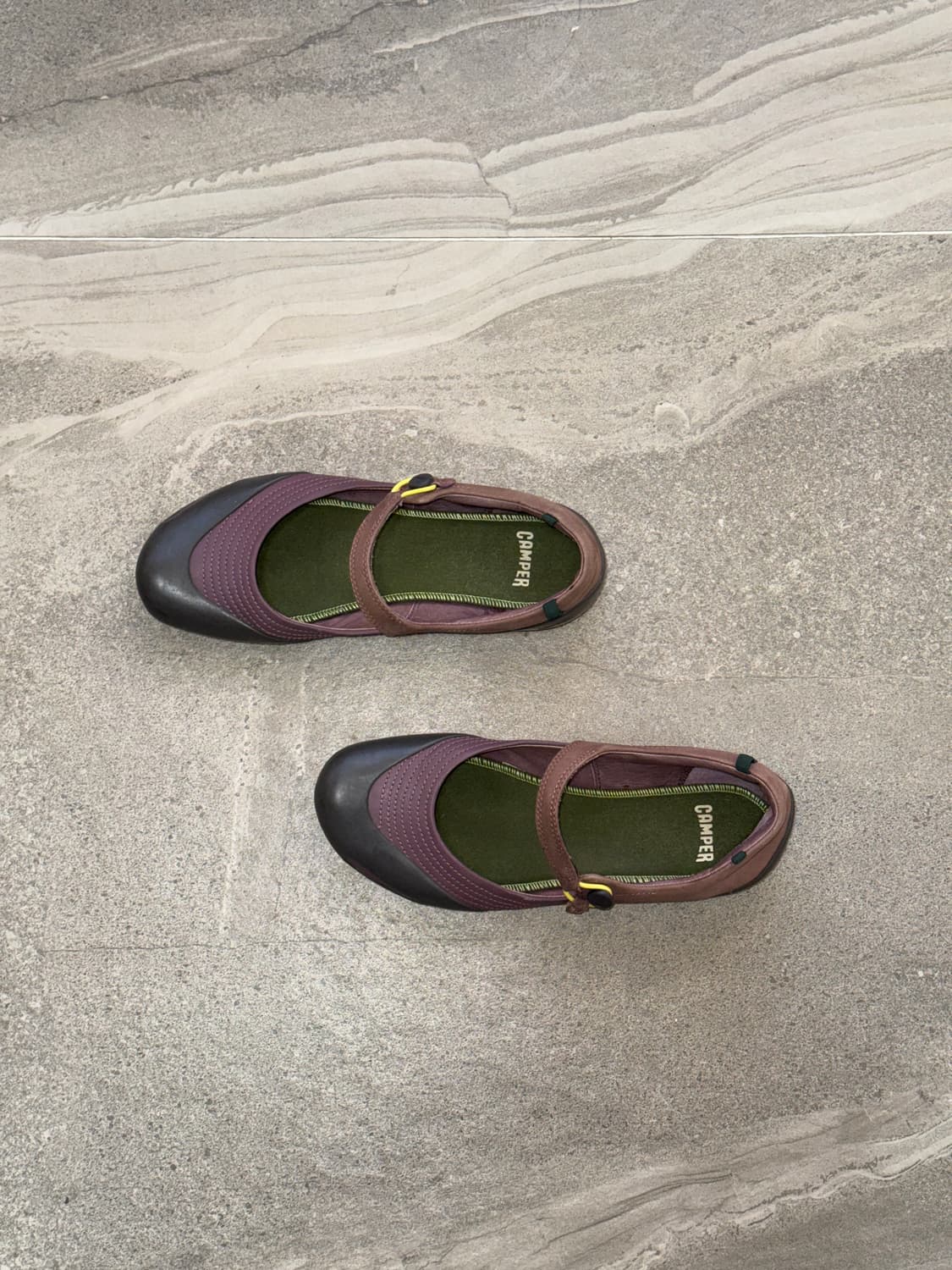 Camper purple mary jane flat shoes 상품이미지1