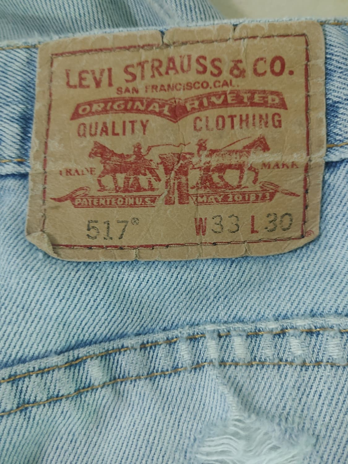 리바이스 517 부츠컷데님 상품이미지4