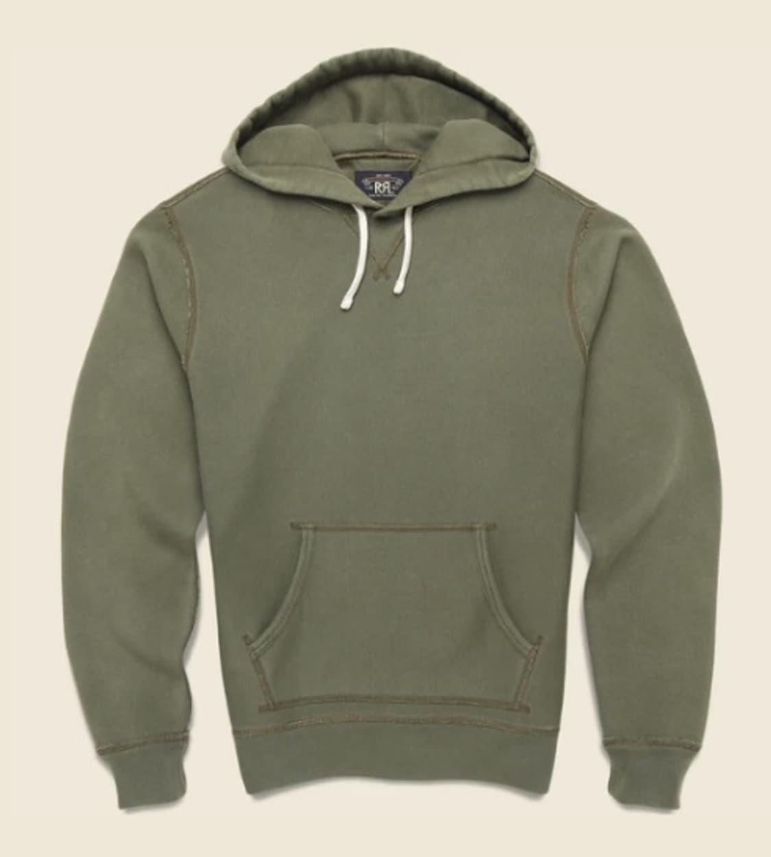 RRL 가먼트다이 플리스 후디 상품이미지1