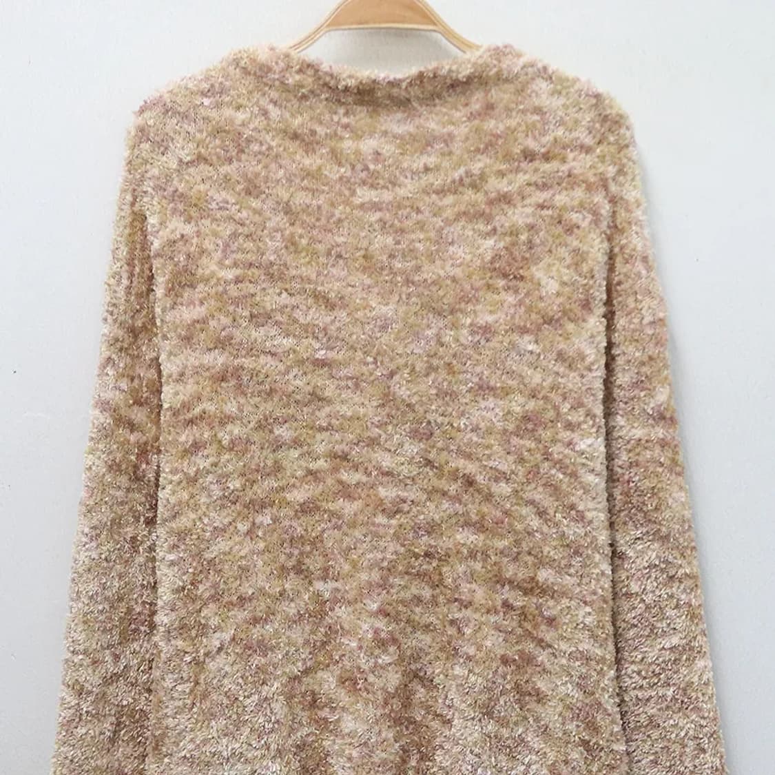 리즈리사 딸기우유 부클 롱 가디건 61664 상품이미지7