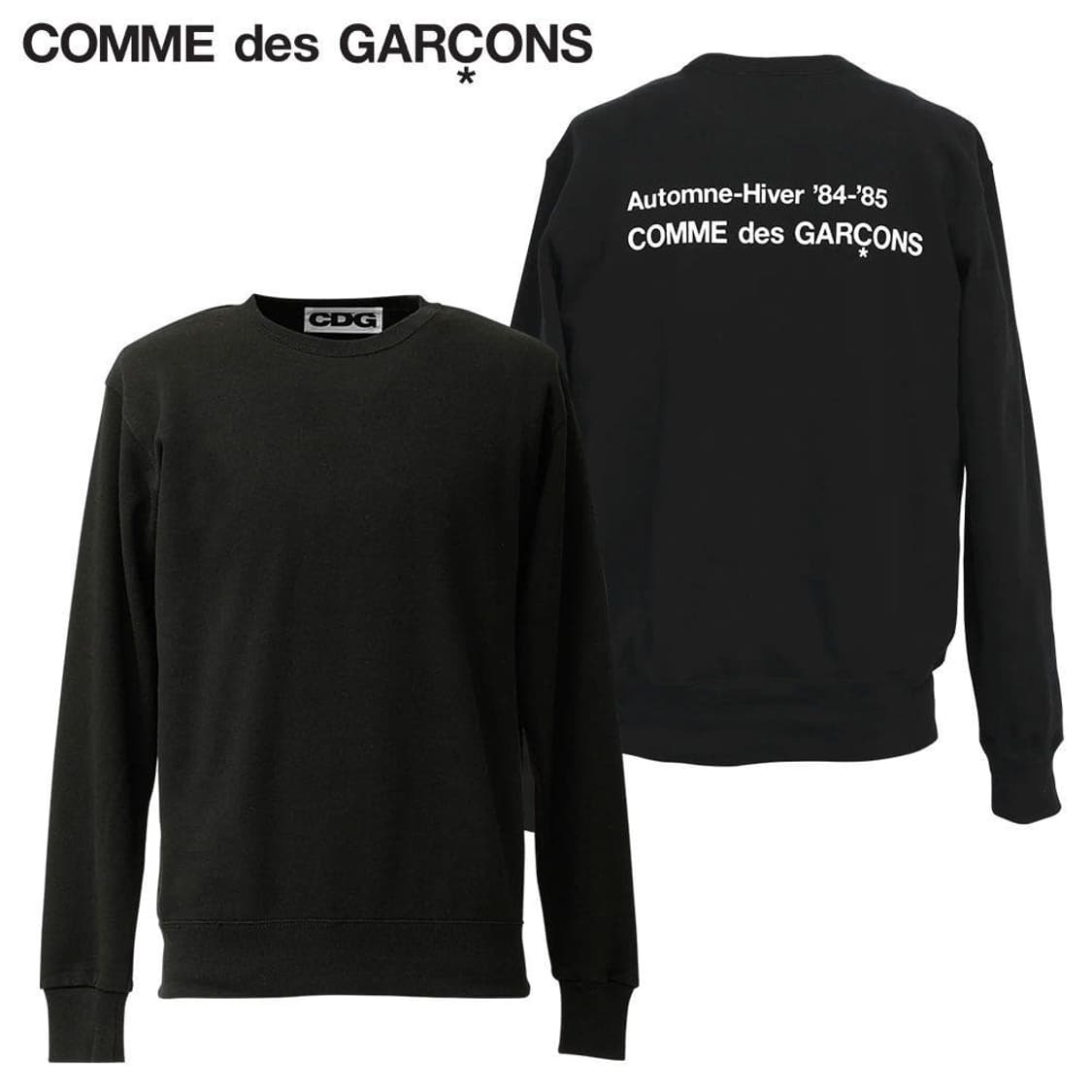 꼼데가르송 스태프 맨투맨 상품이미지1