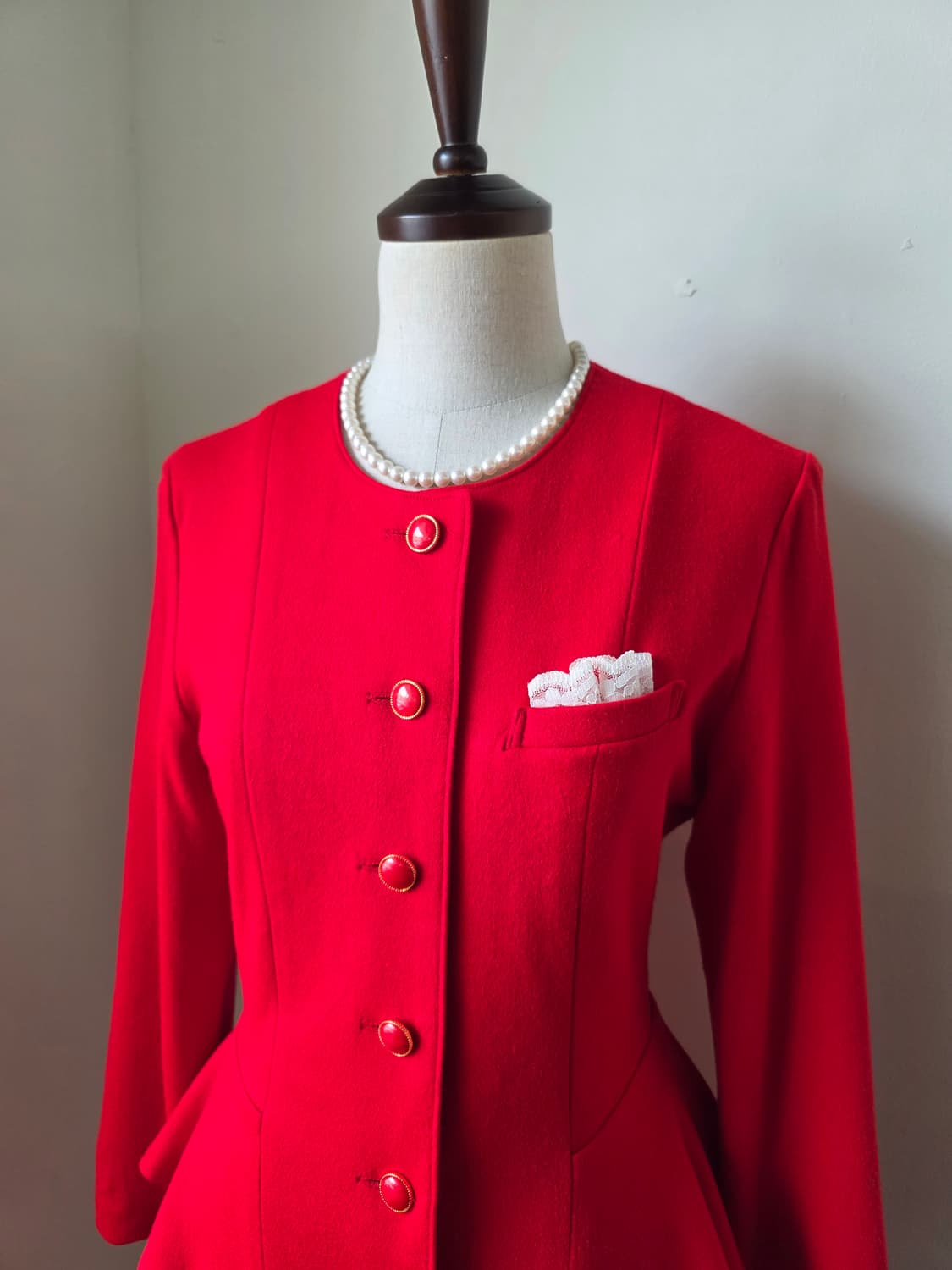 레드 유니크 셋업 상품이미지3