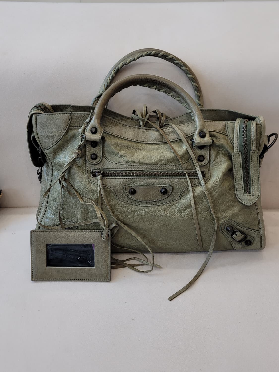 발렌시아가 모터백 그린 (올리브) 색 구합니다 ㅜㅜㅜㅜ 상품이미지5