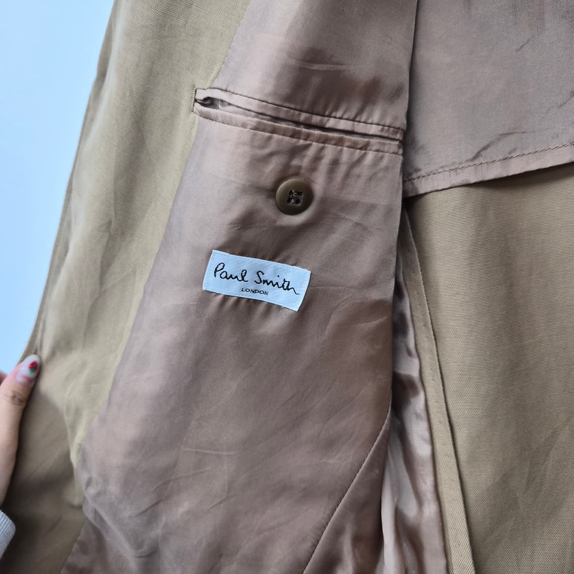 폴스미스 베이지색 블레이저 자켓 남성 M 상품이미지6