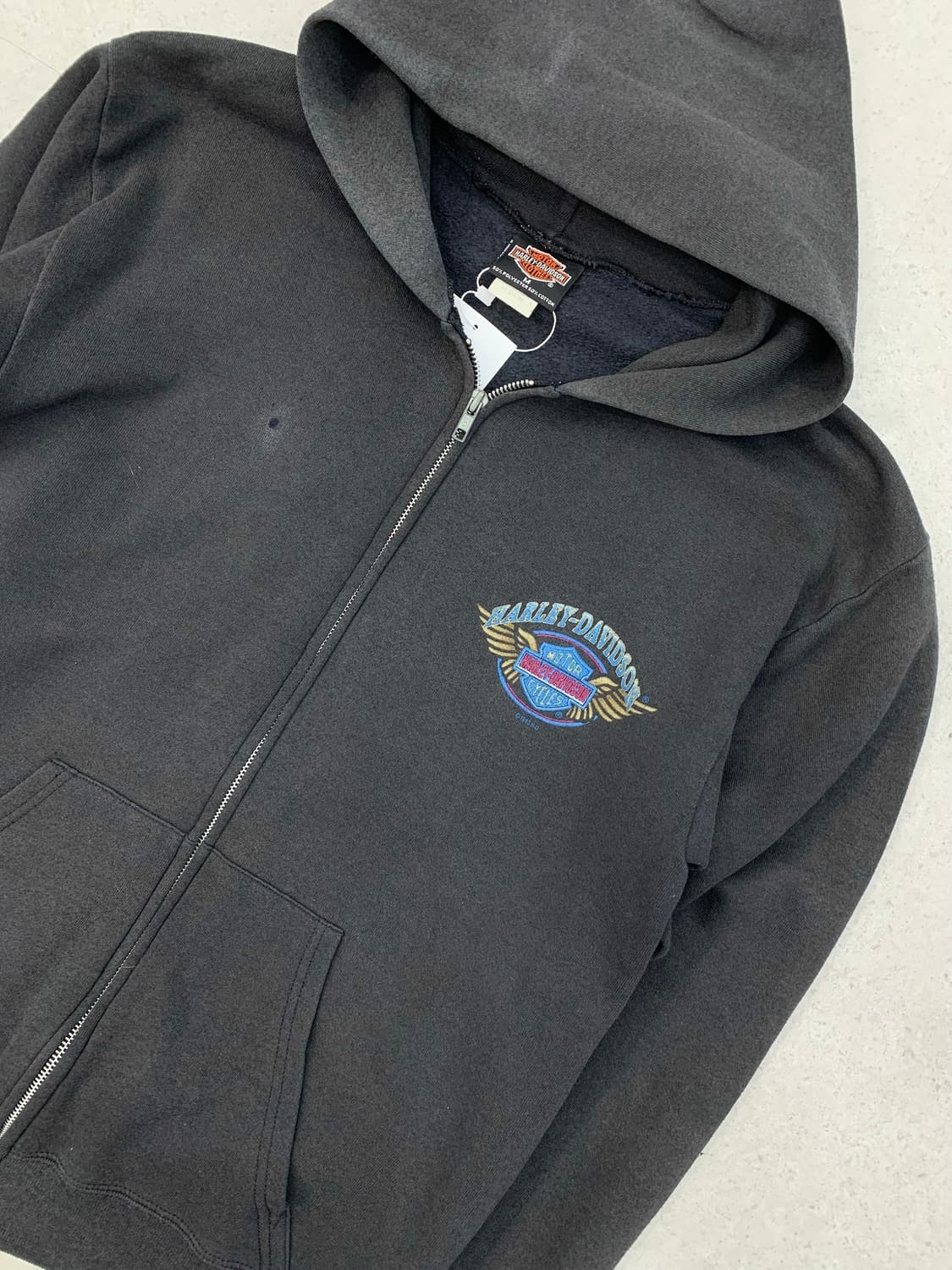 Harley davidson 90s 할리데이비슨 후드집업 상품이미지2