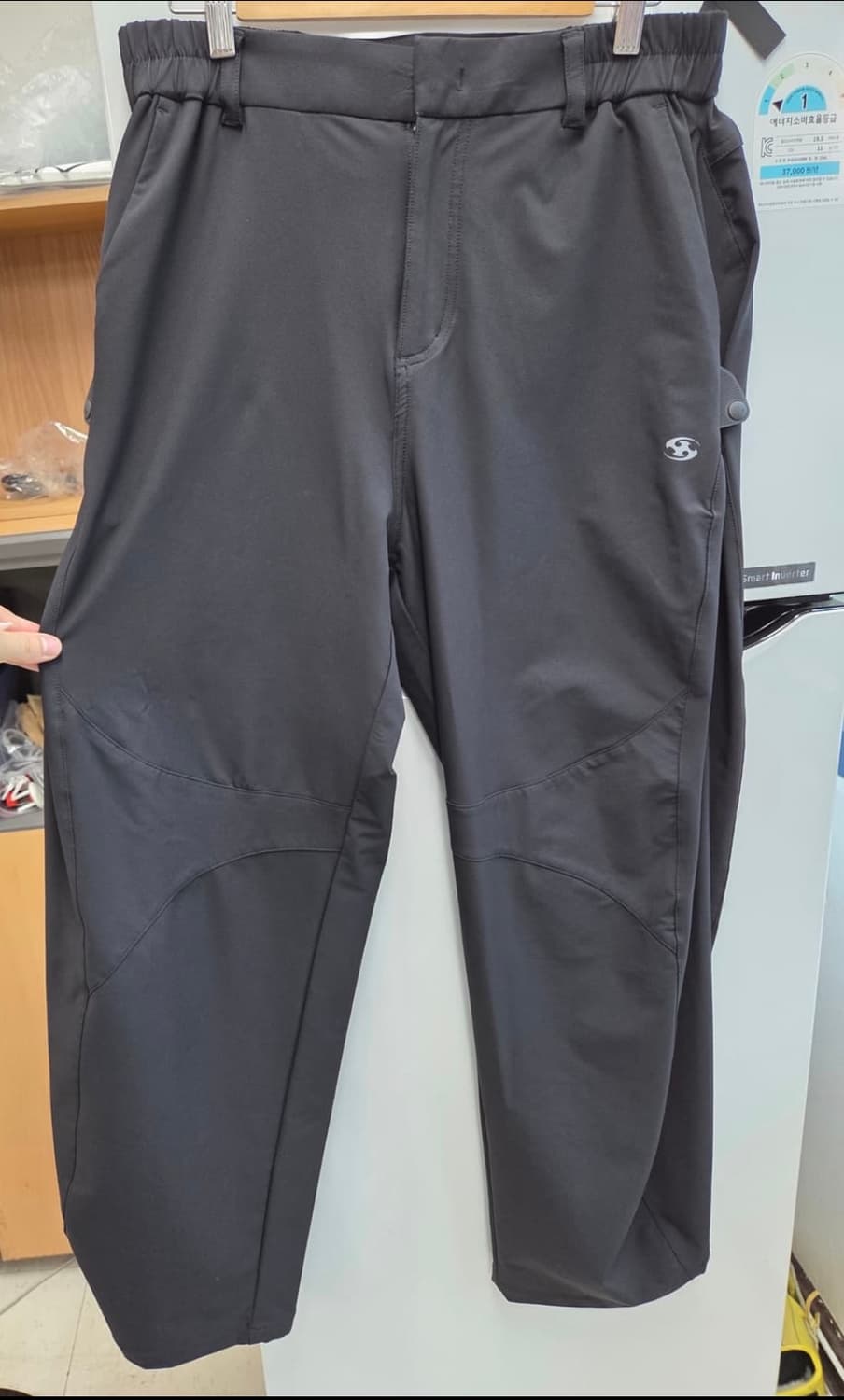 산산기어 사이드 스냅 팬츠 V2 블랙 - 23FW 2사이즈 상품이미지3