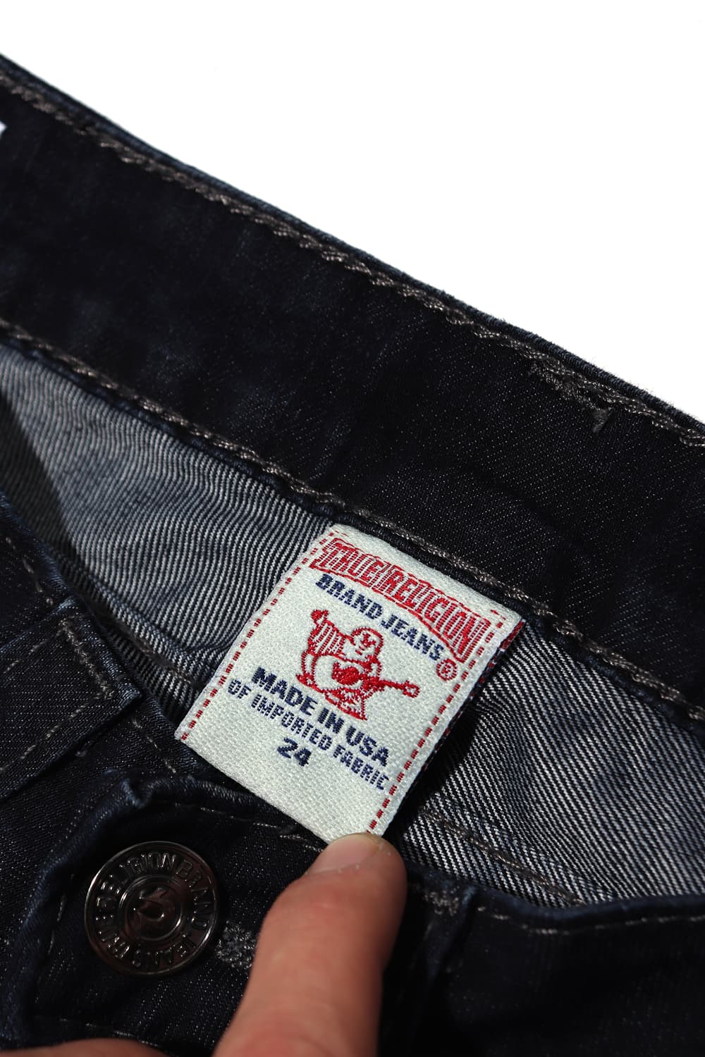 TRUE RELIGION 빌리 인디고 데님 팬츠 women 24 상품이미지4