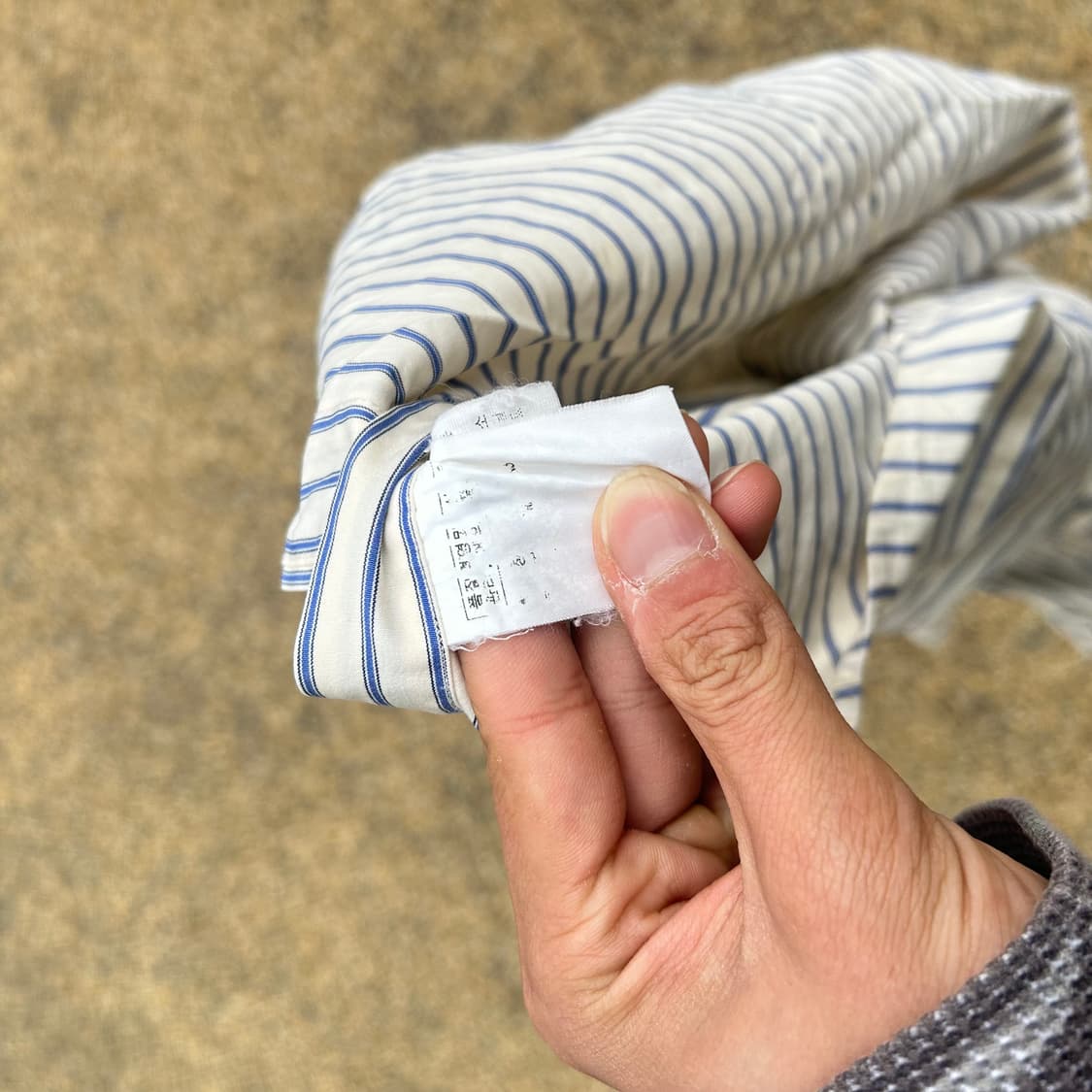 폴로 (POLO RalphLauren)옐로우 스트라이프 셔츠 상품이미지5