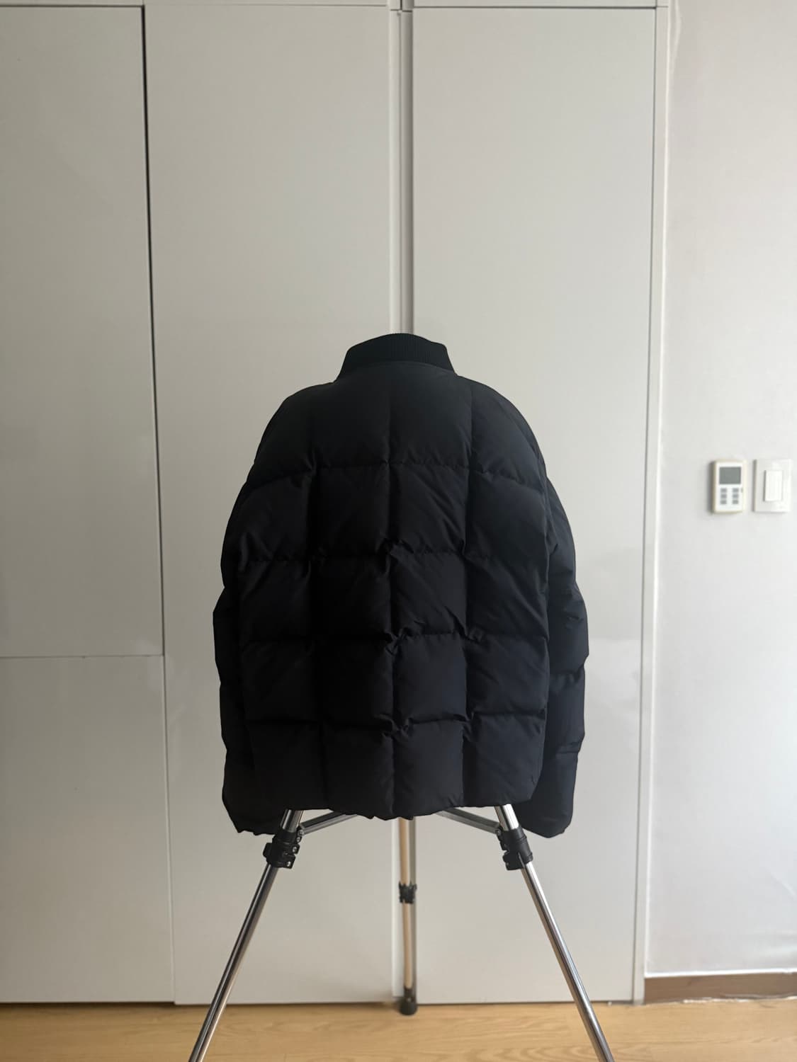 토니웩 퀼티드 구스 다운 푸퍼 자켓 블랙 M 상품이미지3
