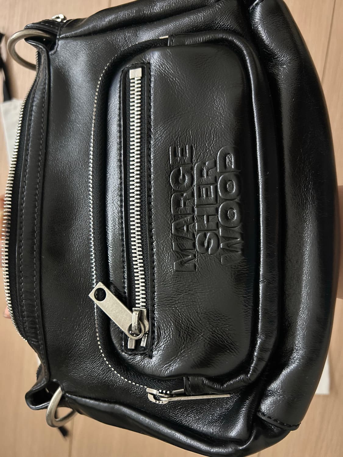 마지셔우드 아웃포켓 호보 미니 블랙 상품이미지10