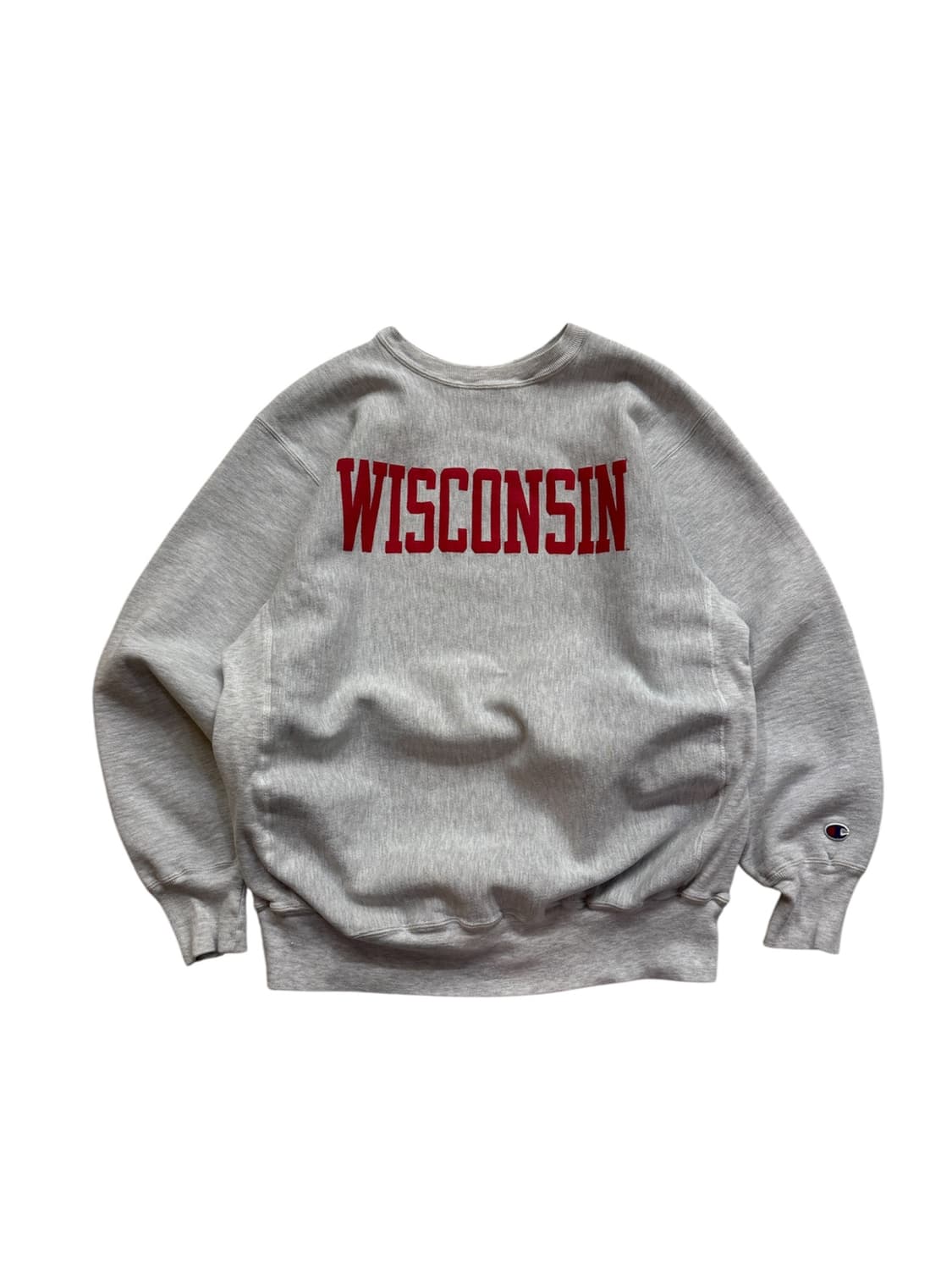 90s 챔피온 리버스 위브 위스콘신 스웻셔츠 상품이미지1