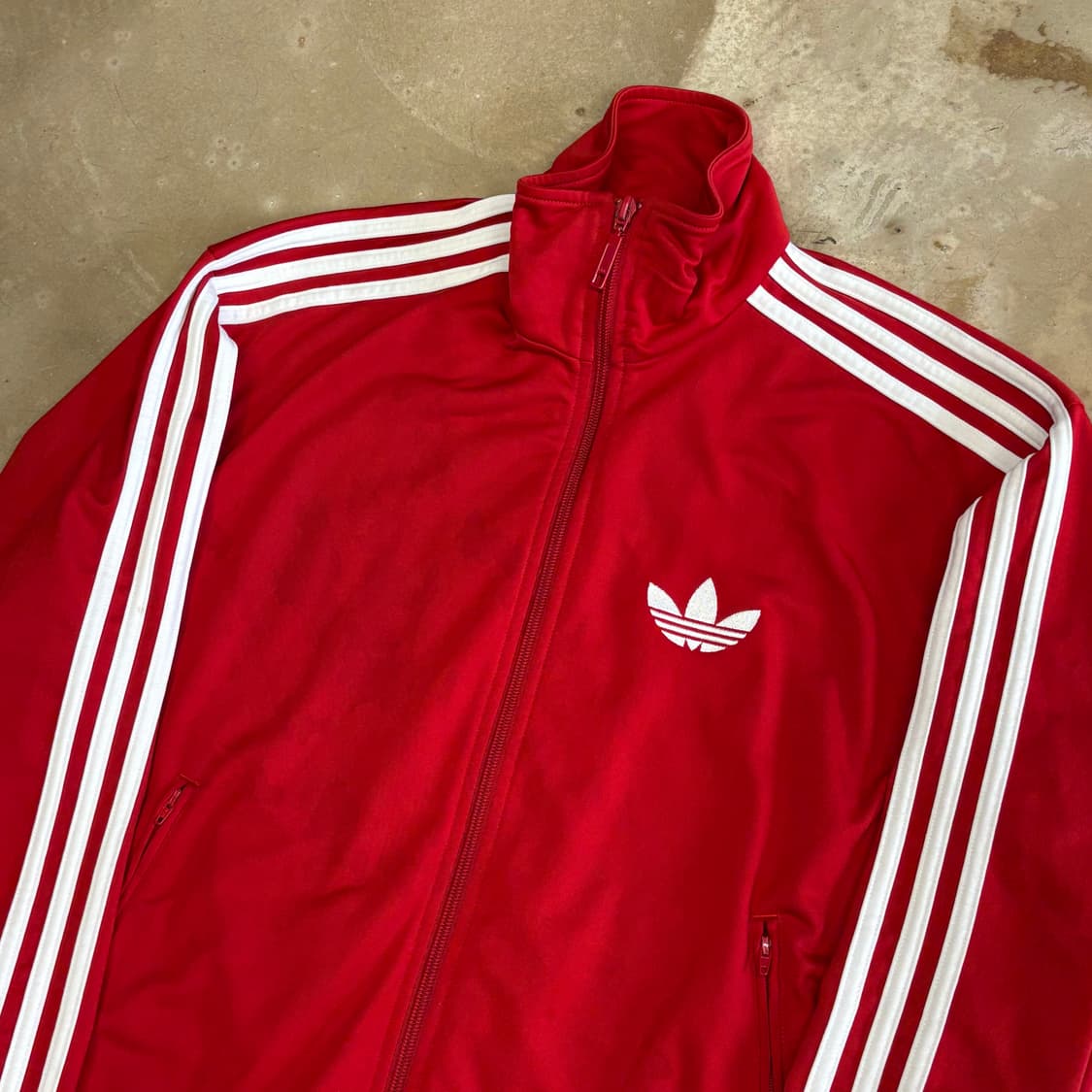 100 아디다스 파이어버드 레드 트랙탑  상품이미지1
