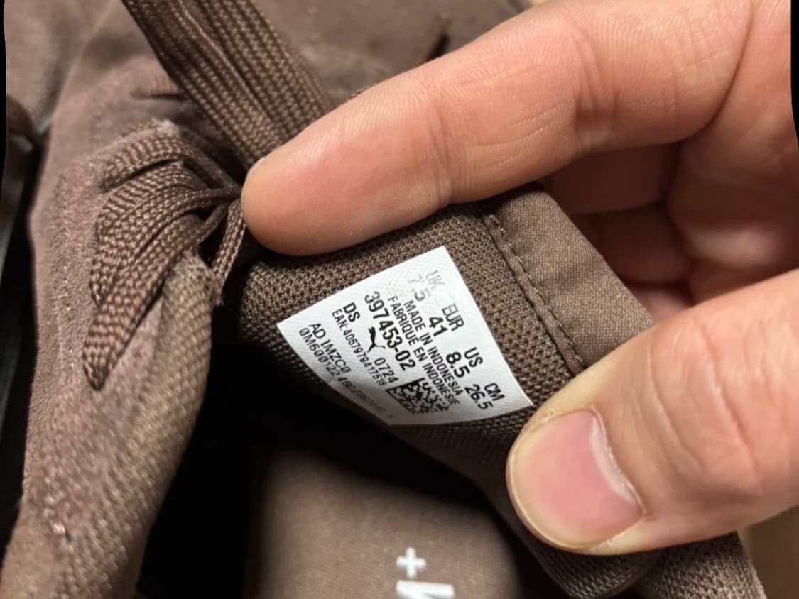 푸마 스웨이드 스니커즈 스피드캣 상품이미지5