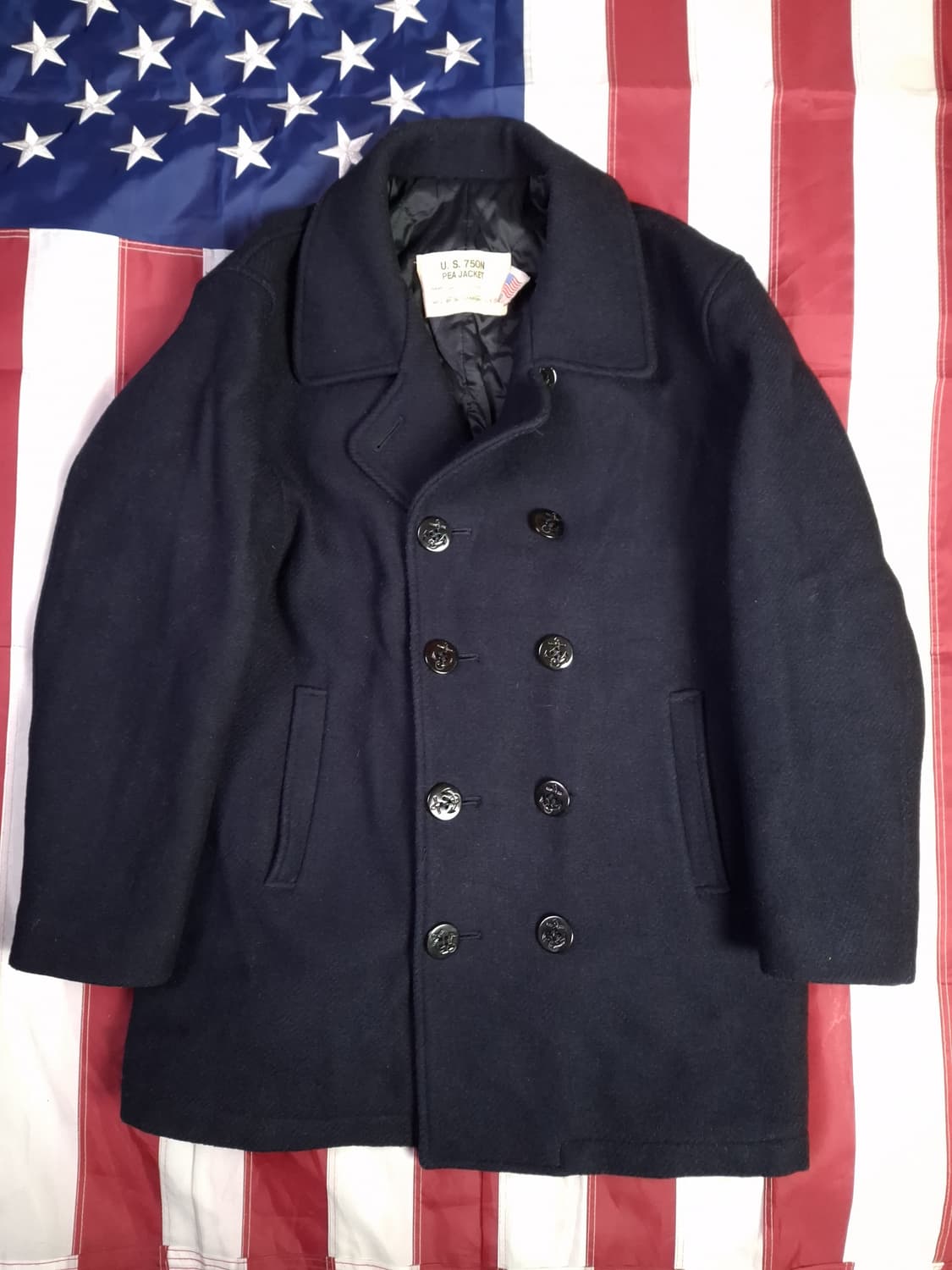 밀리터리 미해군 TYPE 울 더플 피코트 상품이미지1