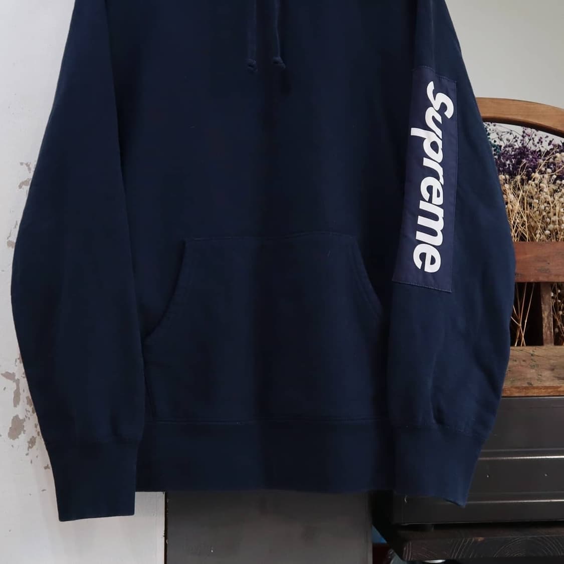 슈프림 17SS 슬리브 패치 후디 상품이미지3