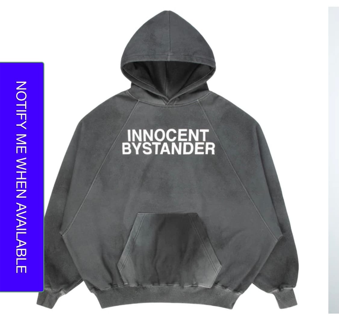praying innocent bystander hoodie grey 상품이미지1