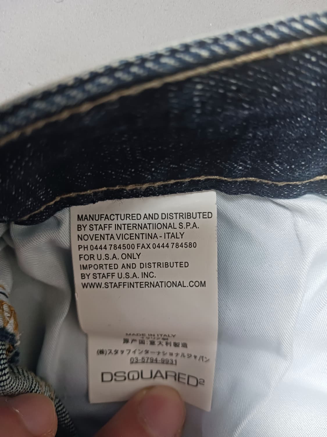 [34] 디스퀘어드2 D링 바이커진 청바지 상품이미지10