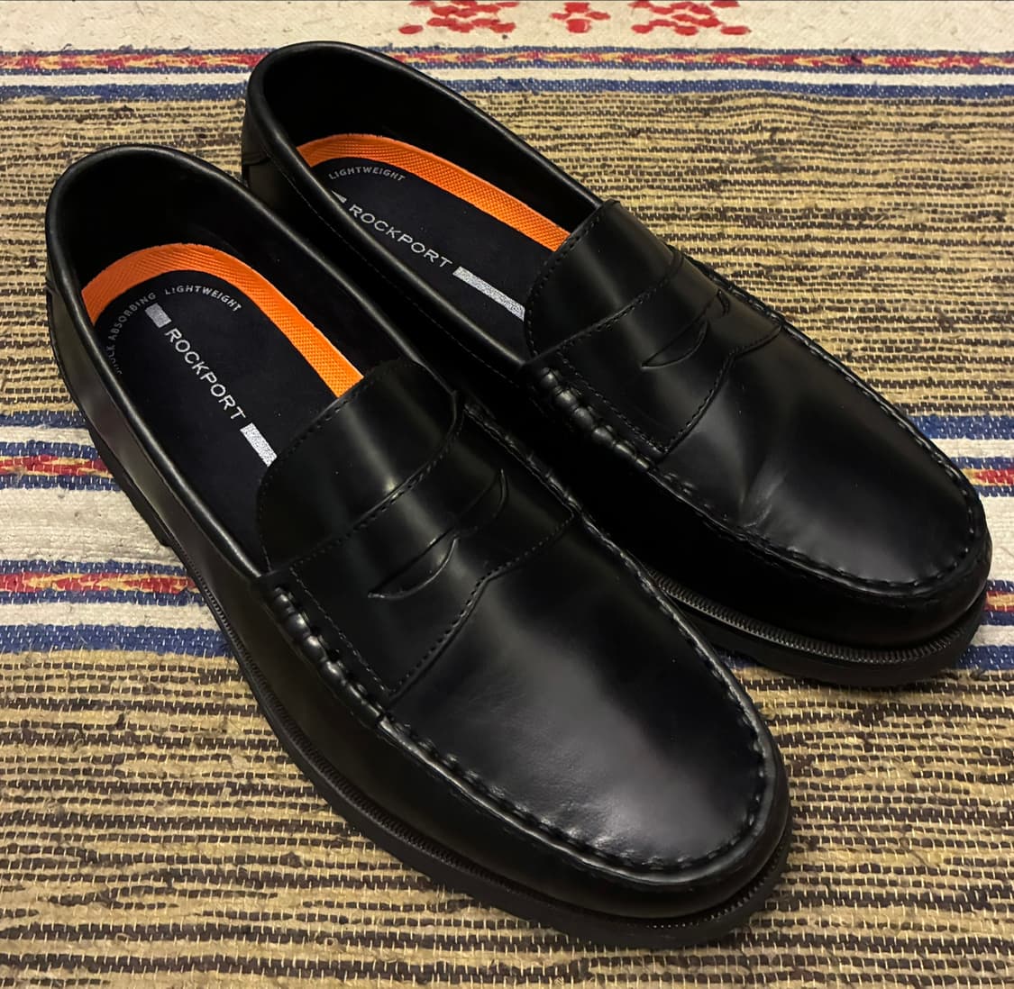 (265~270)락포트 가죽 레더 모던 프렙 페니로퍼 구두 남자로퍼 상품이미지1