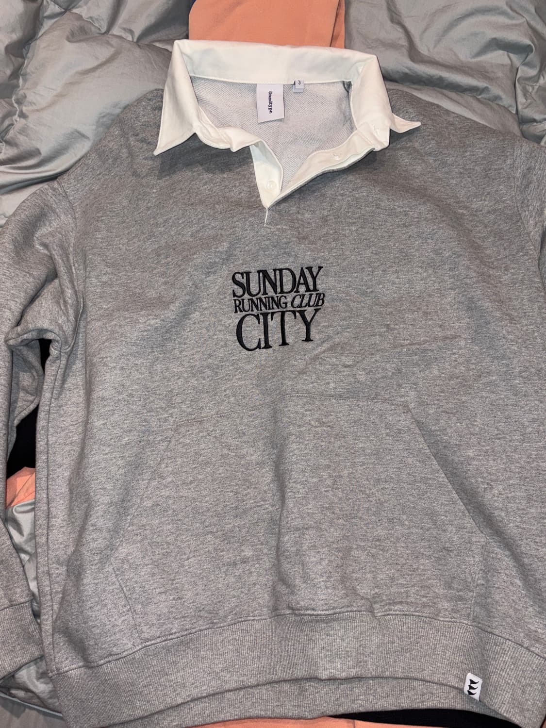 urbandtype 그레이 맨투맨 상품이미지1