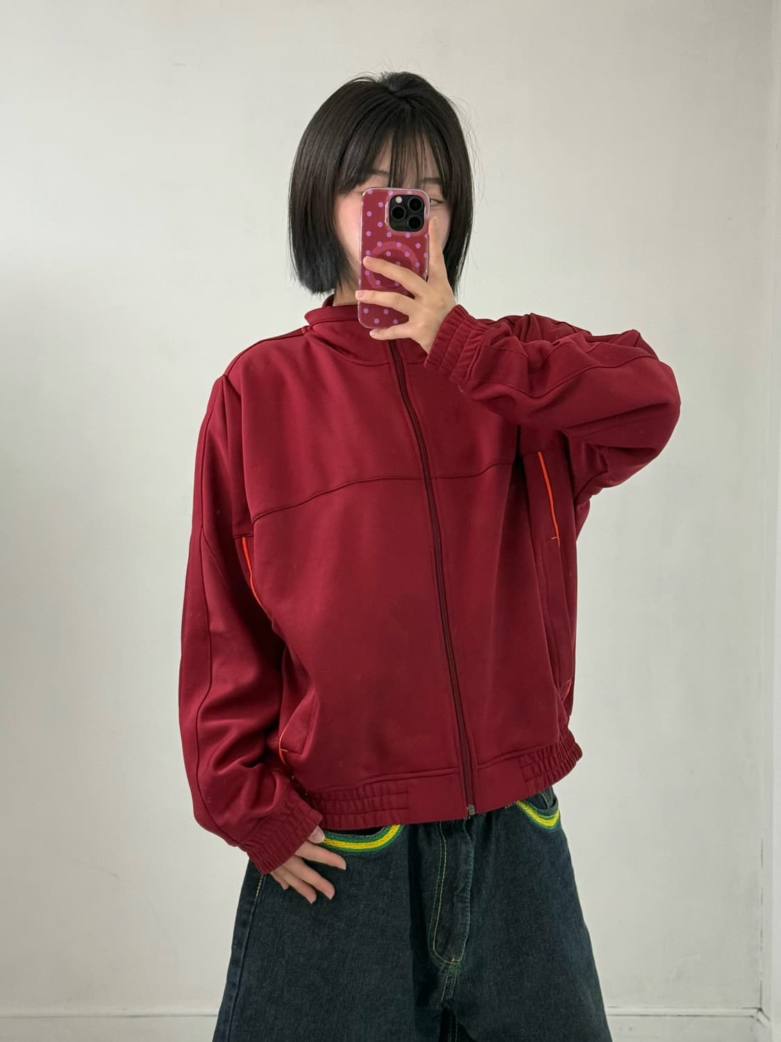 나이키 x 마틴로즈 버건디 져지 상품이미지1