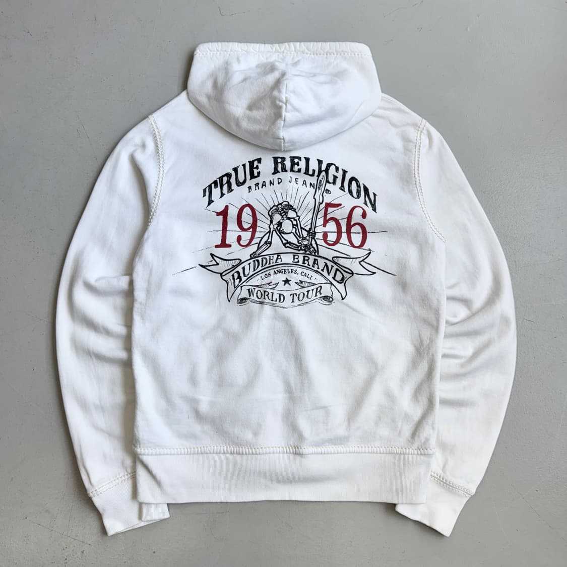 트루릴리전 Y2K 스컬 해골 락스타 후드집업  상품이미지3